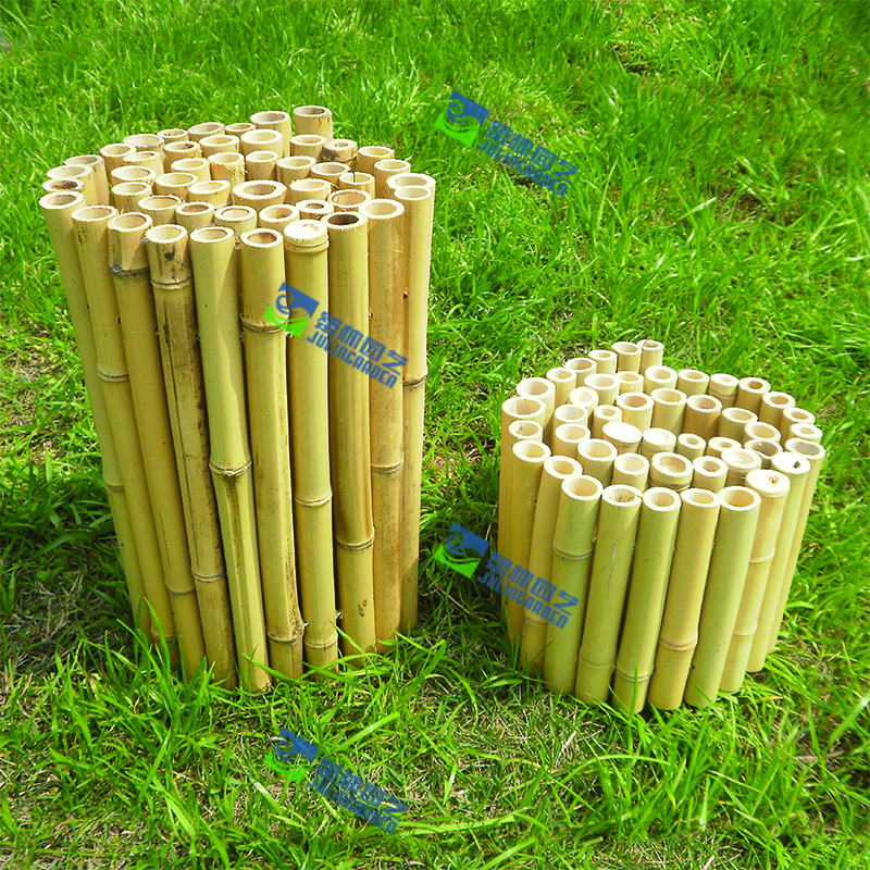 Bamboo roll fence